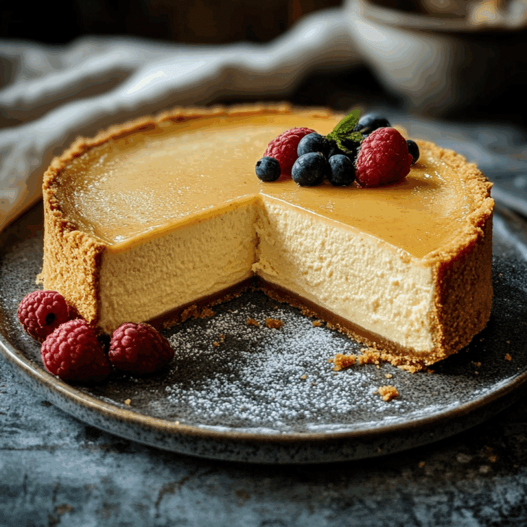 Brown Butter Vanilla Cheesecake