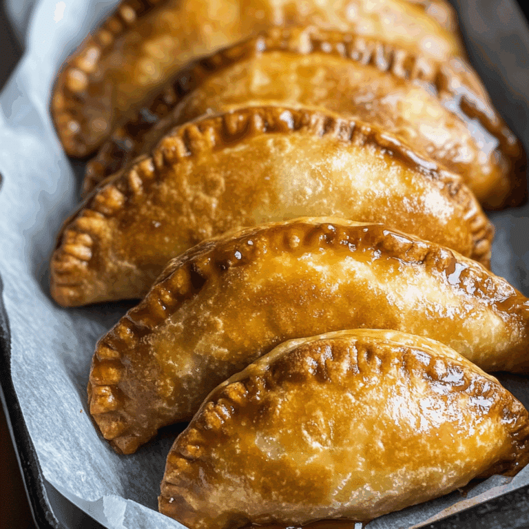 Caramel Apple Empanadas