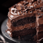 Chocolate Cake with Fudge Frosting