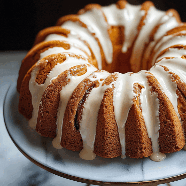Cinnamon Swirl Bundt Cake