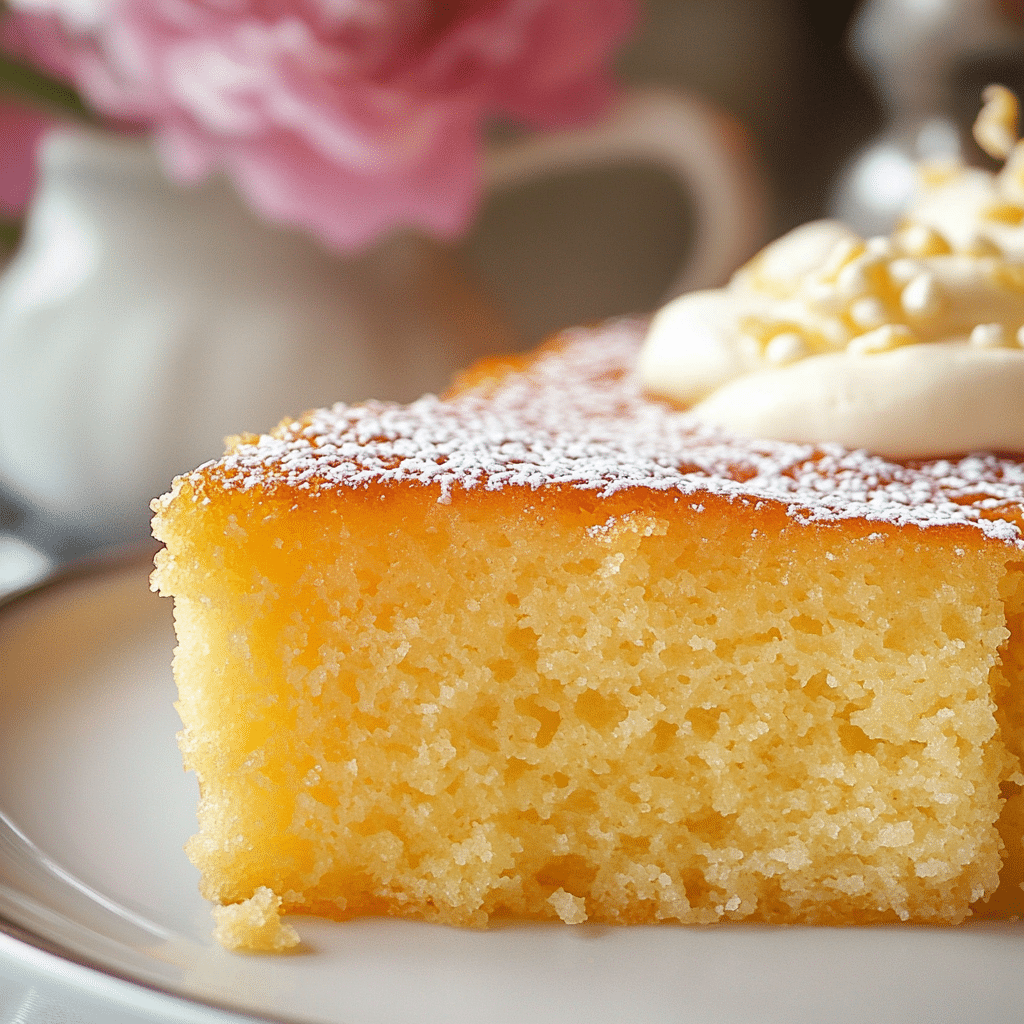 French Butter Cake