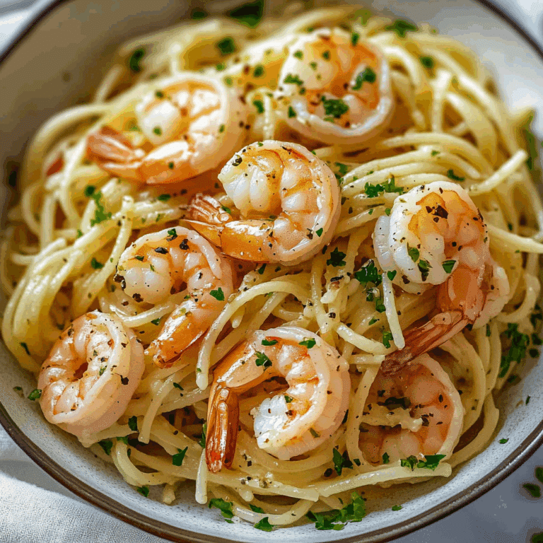 Garlic Shrimp Pasta