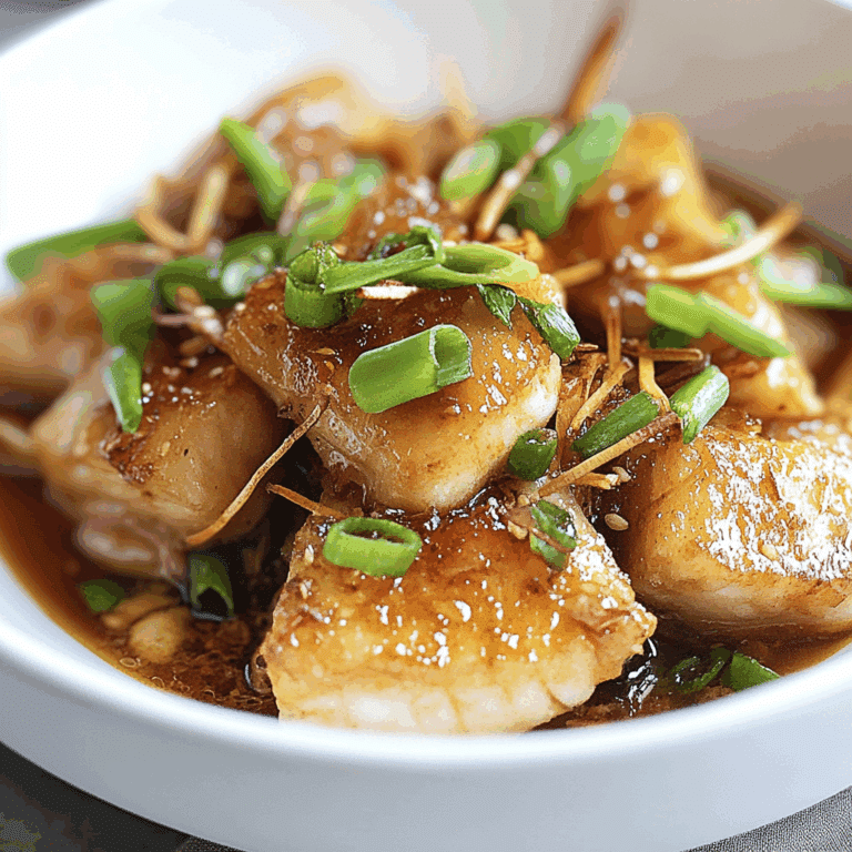 Ginger Soy Fish