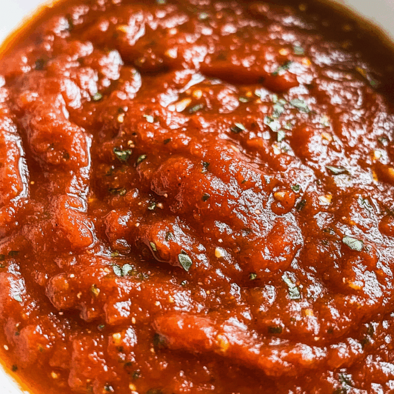 Homemade Pizza Sauce