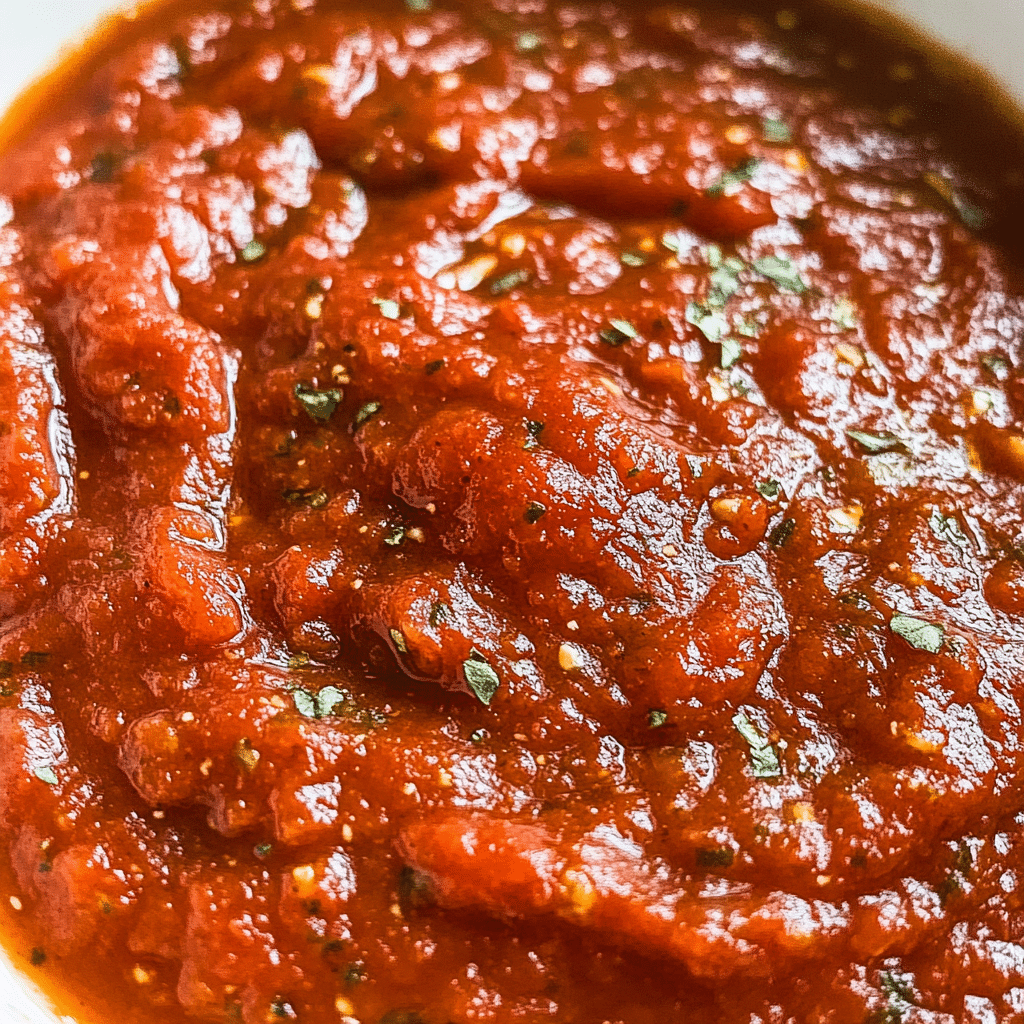 Homemade Pizza Sauce