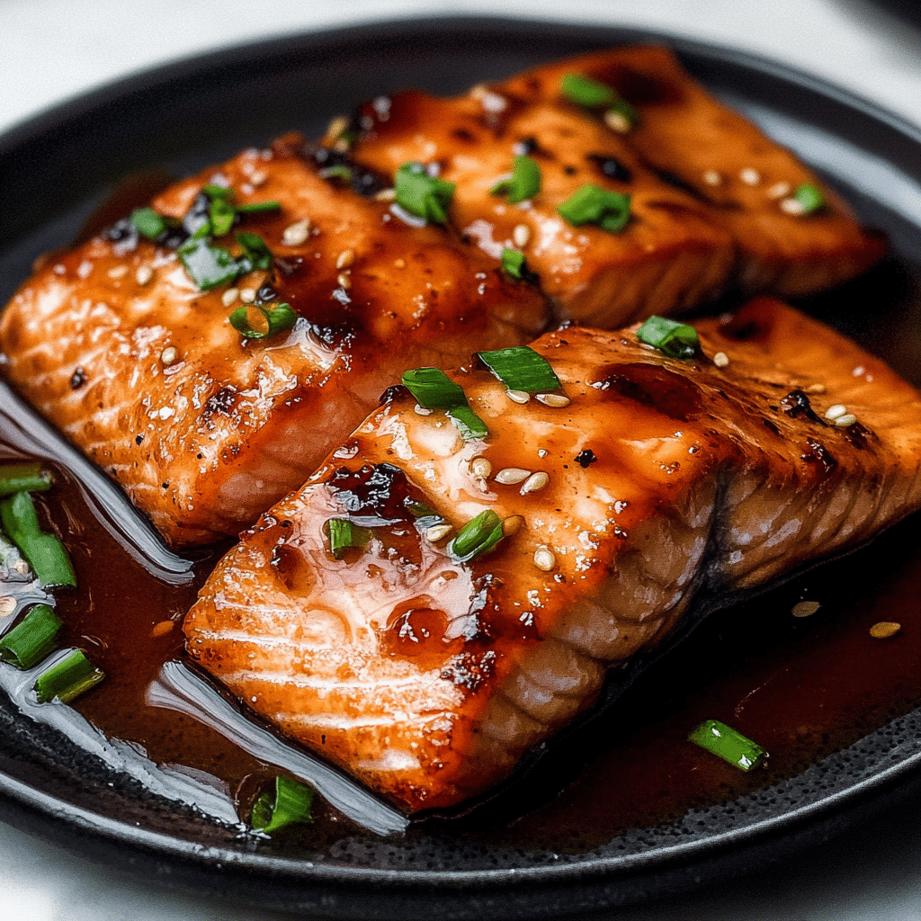 Honey Garlic Soy Salmon