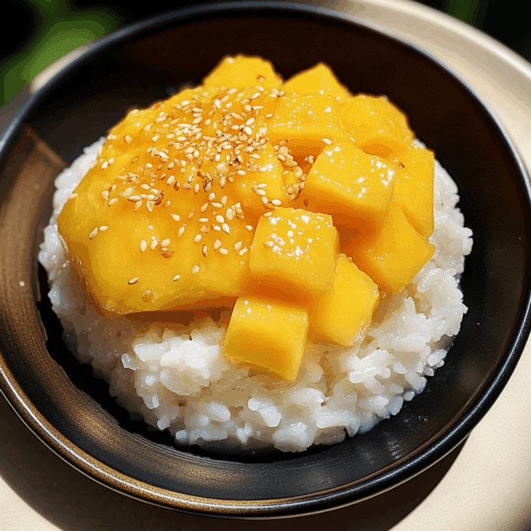 Mango Sticky Rice