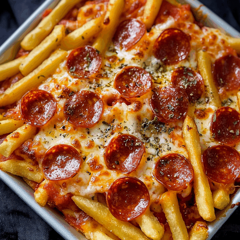 Pepperoni Pizza Fries