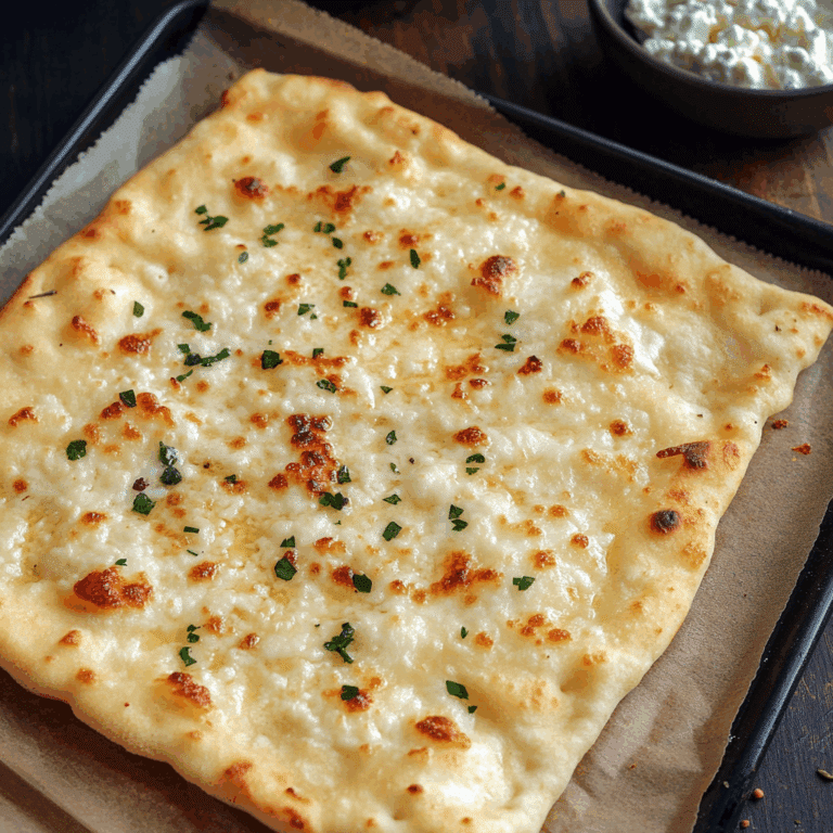 Protein-Packed Cottage Cheese Flatbread