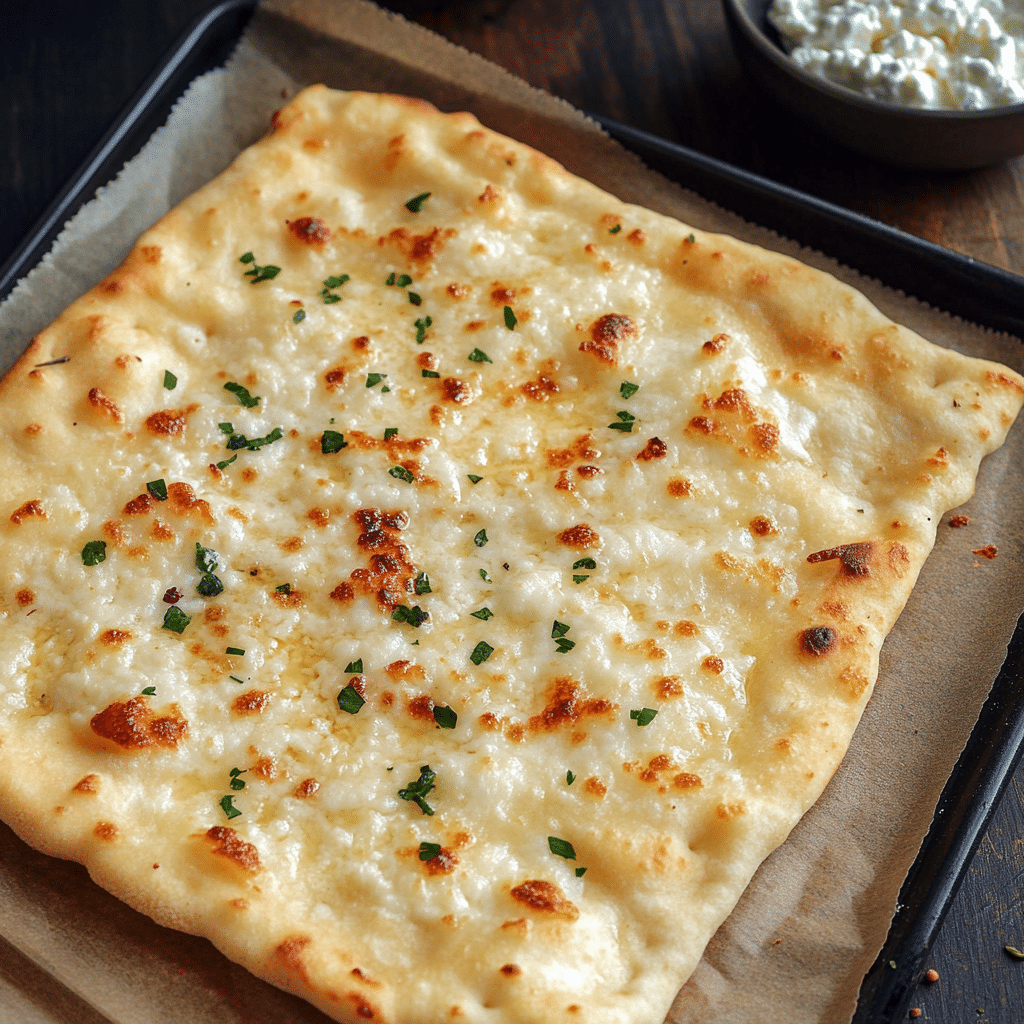 Protein-Packed Cottage Cheese Flatbread