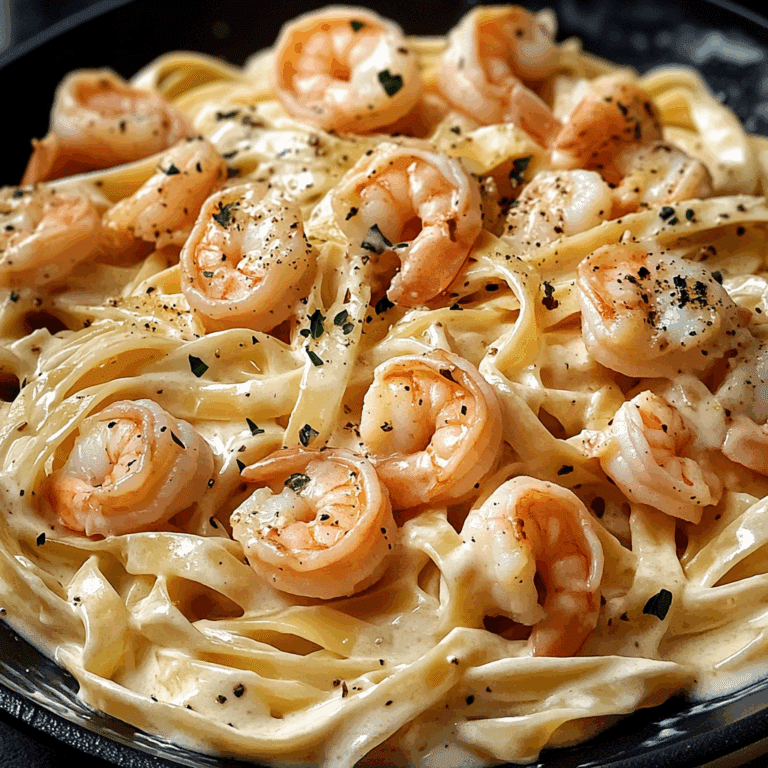 Shrimp Fettuccine Alfredo