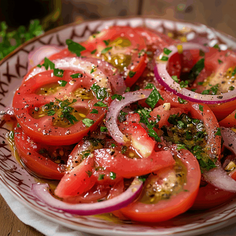 Spanish Tomato Olive Oil Salad