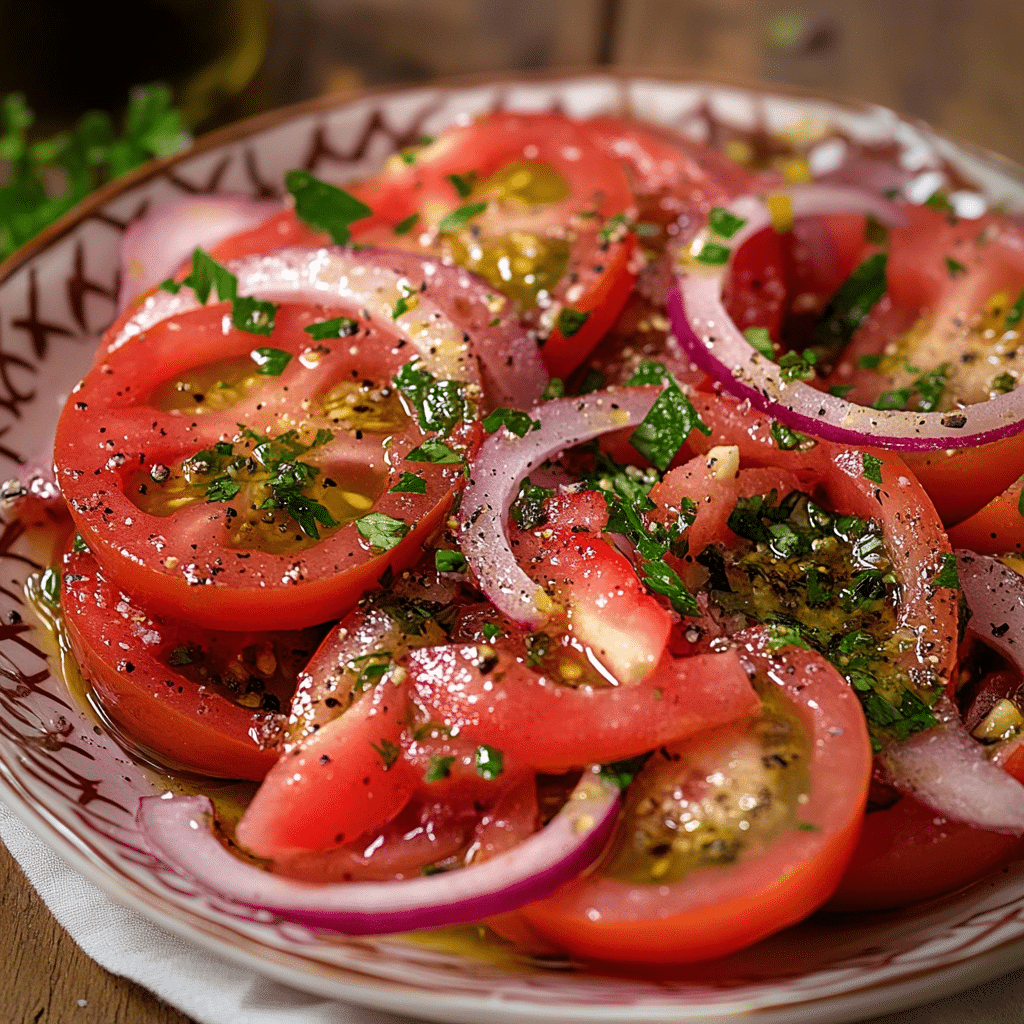 Spanish Tomato Olive Oil Salad