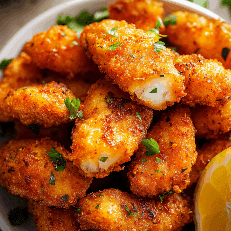 Spicy Fish Nuggets