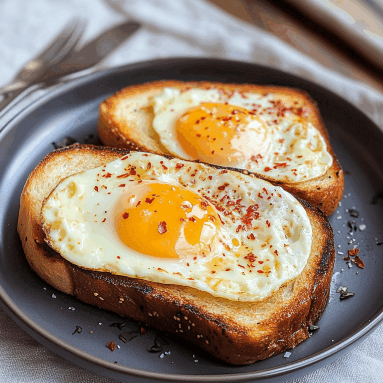 Air Fryer Cheesy Egg Toast