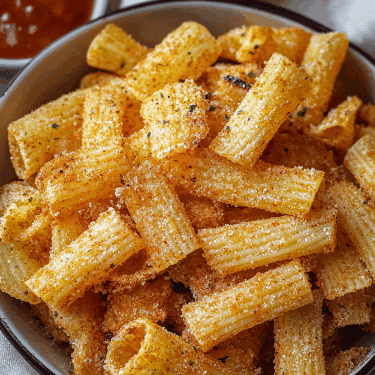 Air Fryer Pasta Chips