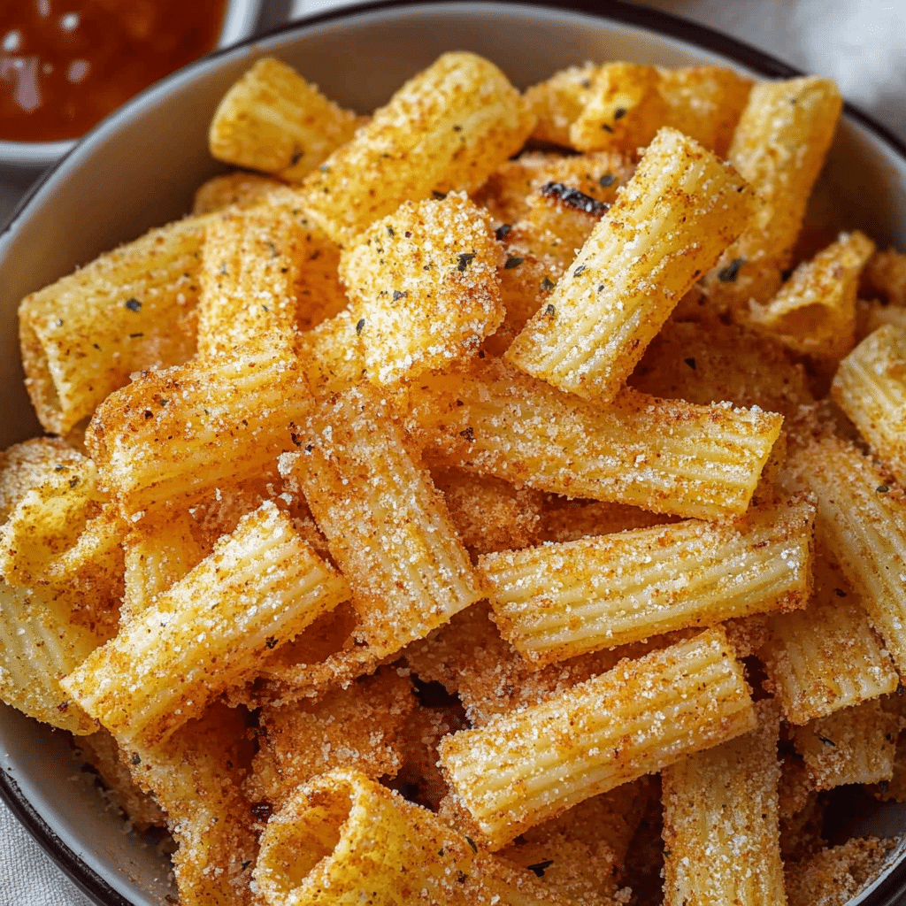 Air Fryer Pasta Chips