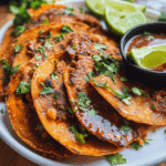 Birria Tacos with Savory Consomme