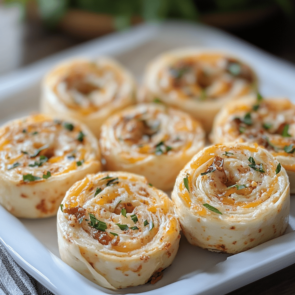 Cheddar Ranch Pinwheels
