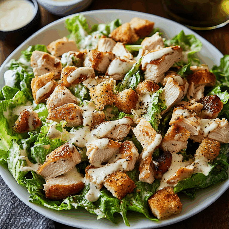 Chicken Caesar Salad