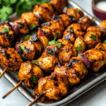 Chicken Tikka Kebabs