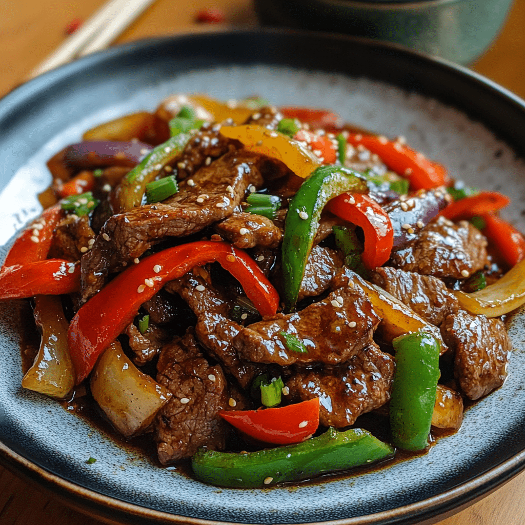 Chinese Pepper Steak