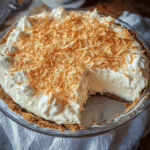 Classic Coconut Cream Pie with Graham Cracker Crust