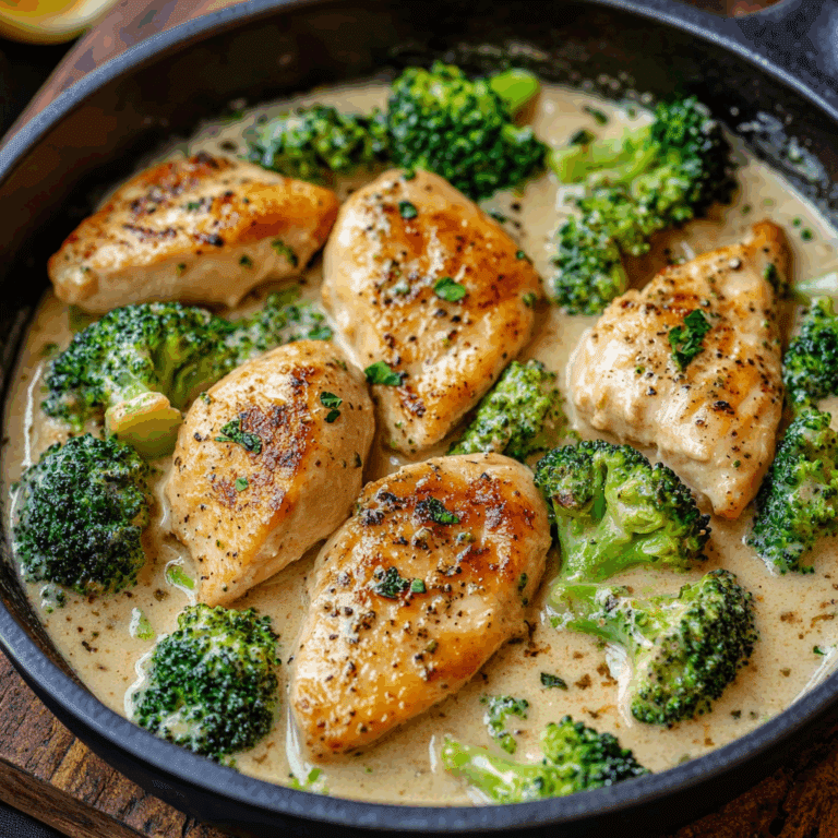 Creamy Chicken and Broccoli
