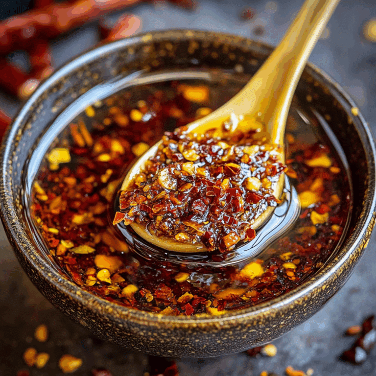 Crispy Chili Garlic Oil
