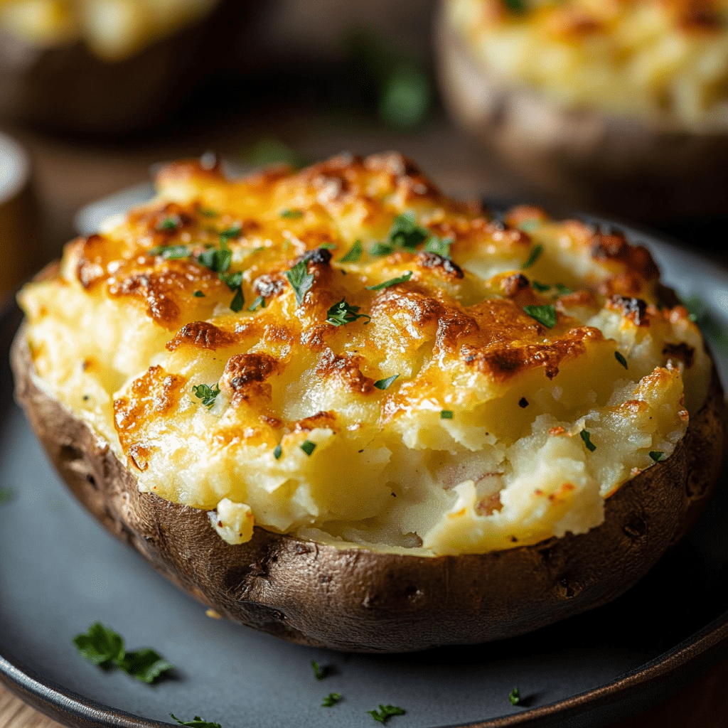 Fish Pie Baked Potatoes
