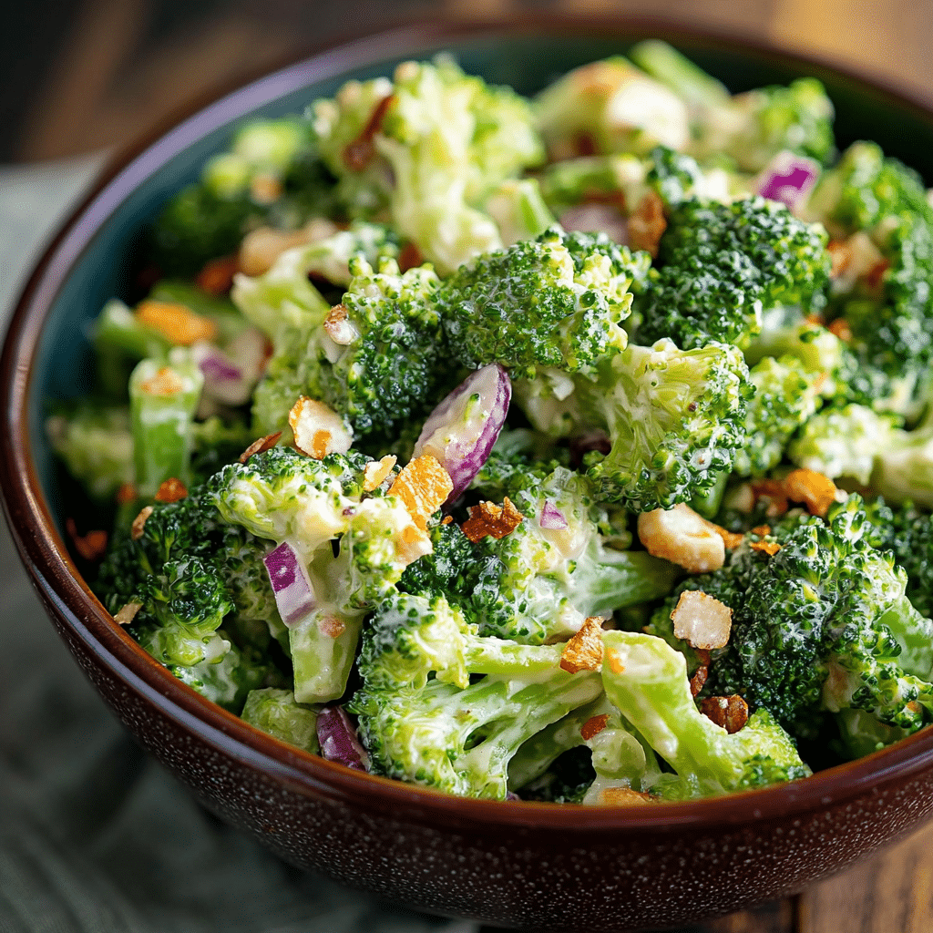 Fresh Broccoli Salad