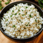 Herby Garlic Rice