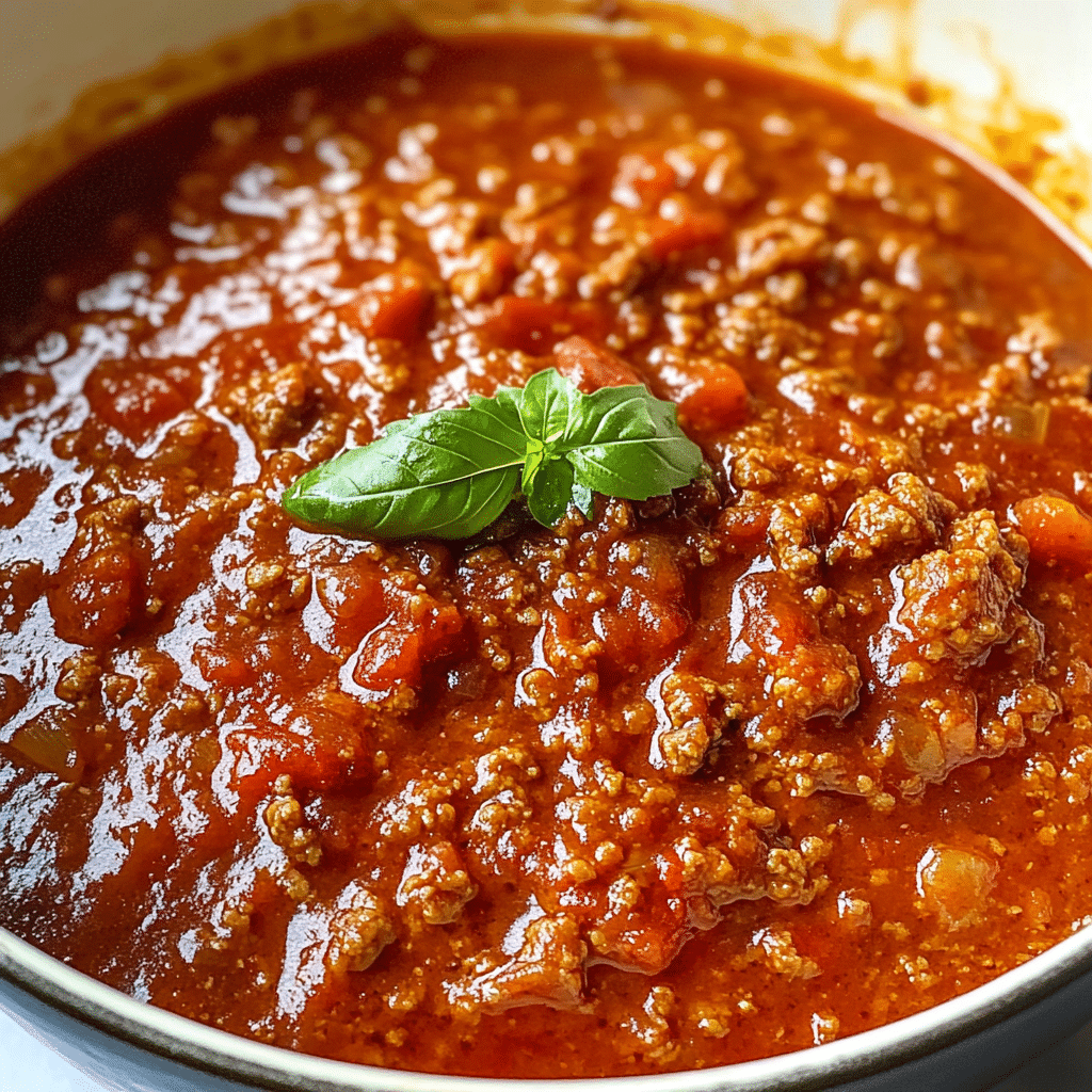 Italian Meat Sauce