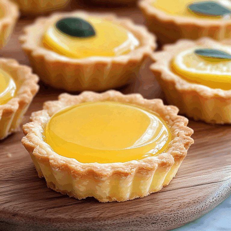 Lemon Curd Tartlets