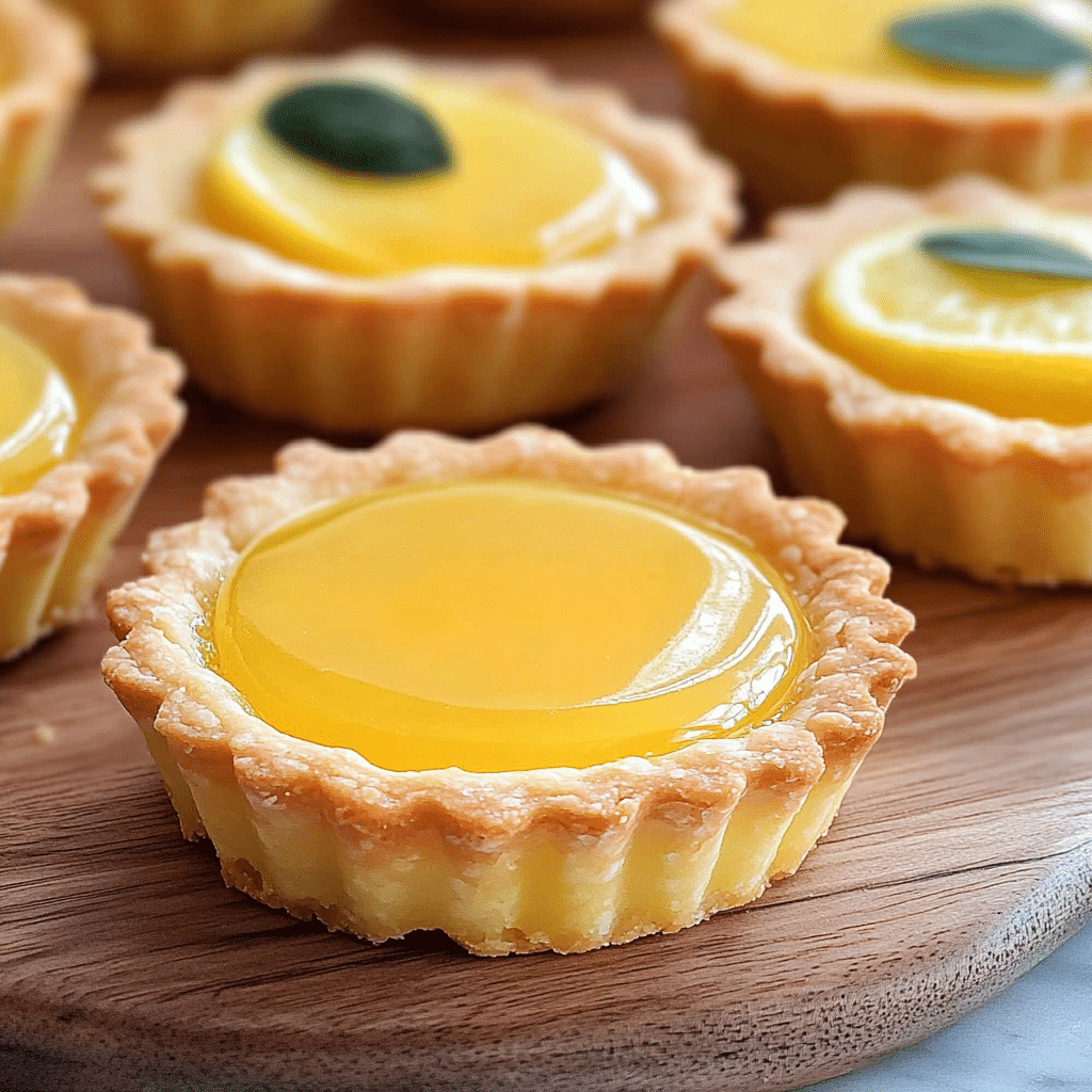 Lemon Curd Tartlets