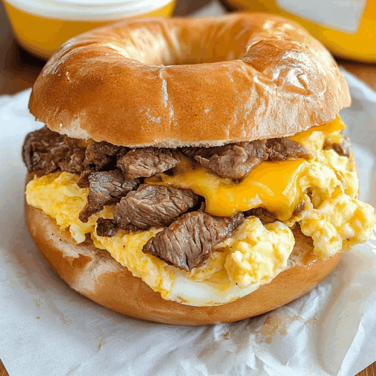 McDonalds Steak Egg & Cheese Copycat
