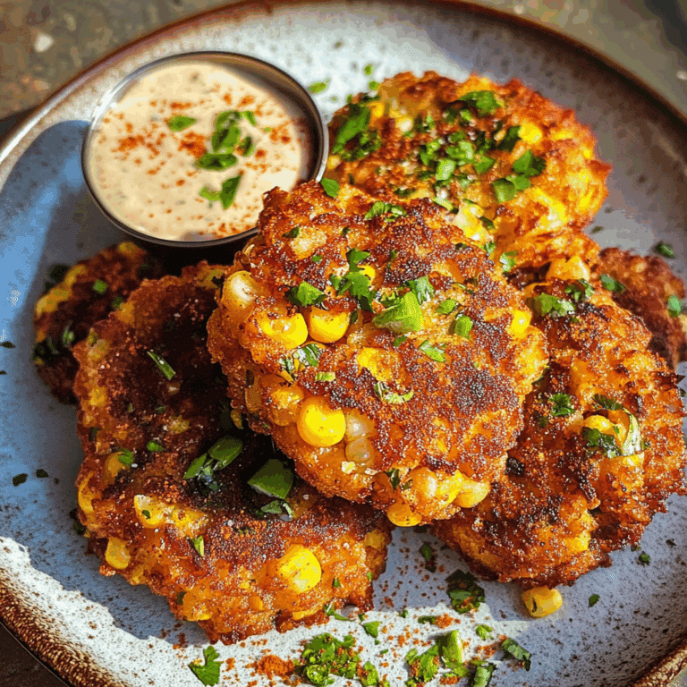 Mexican Street Corn Fritters