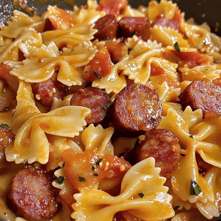 One-Pot Smoked Sausage Pasta