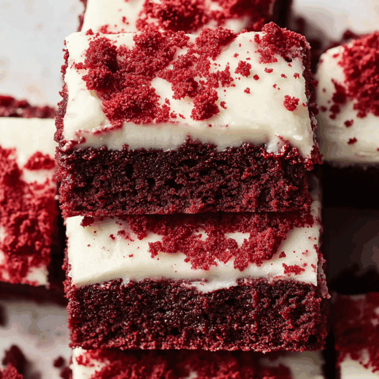 Red Velvet Brownies