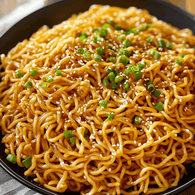 Sesame Garlic Ramen