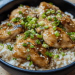 Soy Garlic Chicken and Rice