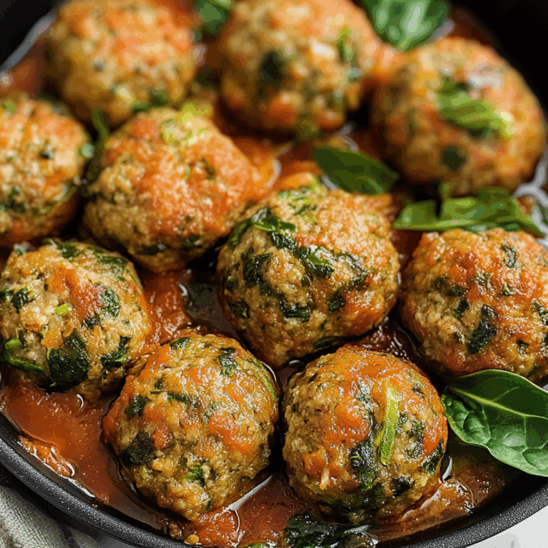Spinach Turkey Meatballs