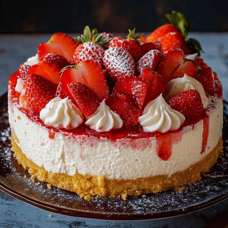Strawberry Shortcake Cheesecake