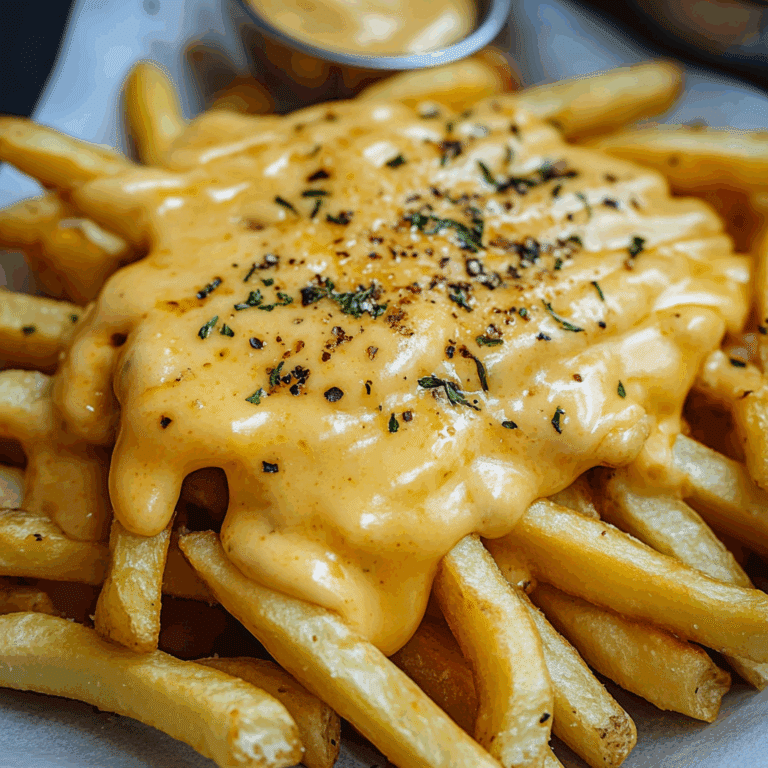 Ultimate Cheese Sauce for Fries