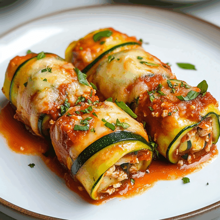 Vegan Zucchini Lasagna Roll-Ups