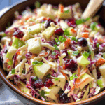 Apple Cranberry Coleslaw