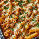 Classic Baked Ziti with Italian Flavors Recipe
