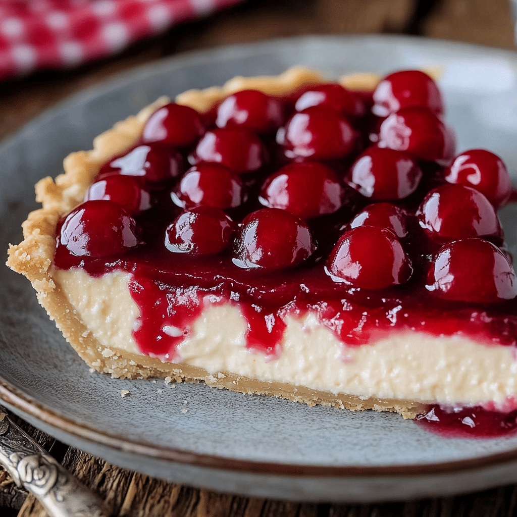 Easy Cherry Cheese Pie