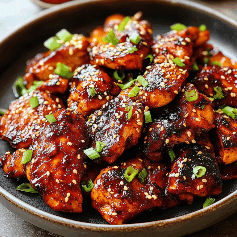 Korean-Style Spicy Marinated Chicken