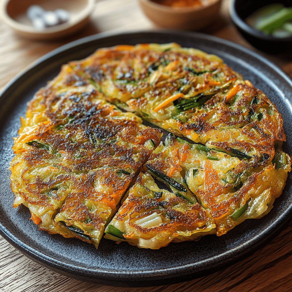Korean Vegetable Pancakes